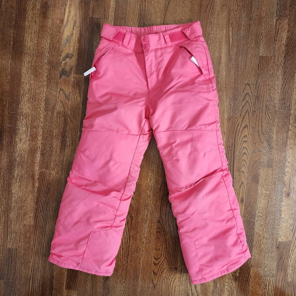 All in Motion Pink Kids Snow Pants